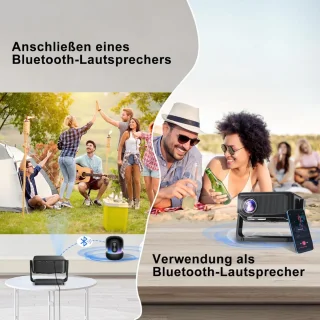 Lexium Mini Beamer Projector
