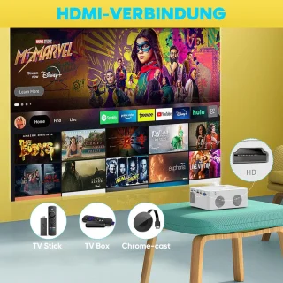 Lexium Mini Beamer Projector