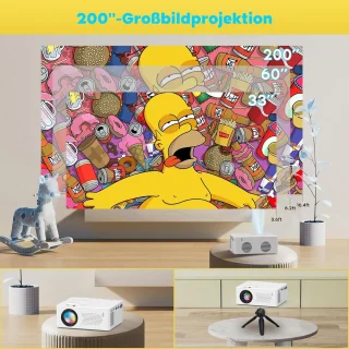 Lexium Mini Beamer Projector