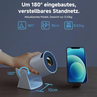 Lexium Mini Beamerscherm Projector