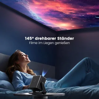 Lexium Mini projector met projectiescherm Indoor & Outdoor