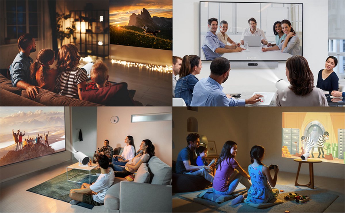 LifeStages Portable Mini Beamer Projector