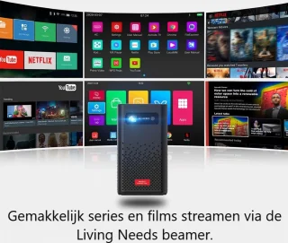 Living Needs Mini Beamer Projector