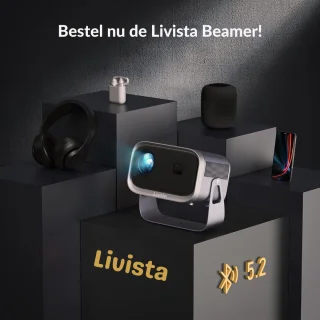 Livista Smart Beamer 4K - Mini Beamer