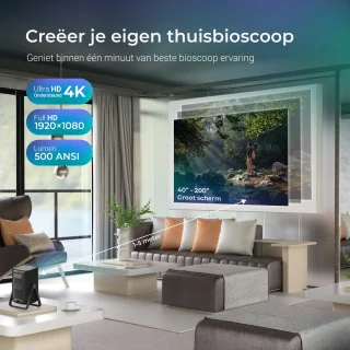 Wat vinden we goed aan de Lumenix® AIR PRO Beamer