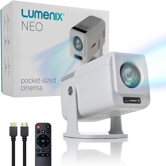 Lumenix NEO Mini Beamer 2025 Wit