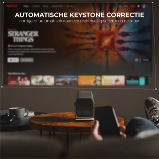 Lumenix NEO Mini Beamer 2025 Zwart