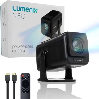 Lumenix NEO Mini Beamer 2025 Zwart