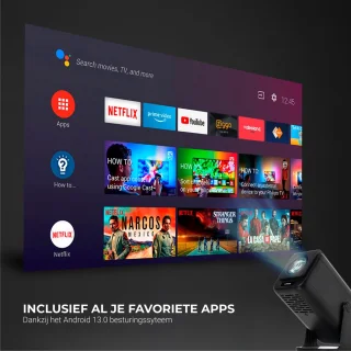 Lumenix NEO Mini Beamer 2025 Zwart