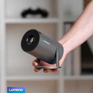 Lumenix R1 Mini Beamer Zwart