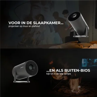 Lumenix R1 Mini Beamer Zwart