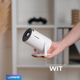 Lumenix R1 Mini Beamer Zwart