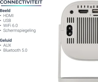 Lumenix S2 Mini Beamer 2025 Wit