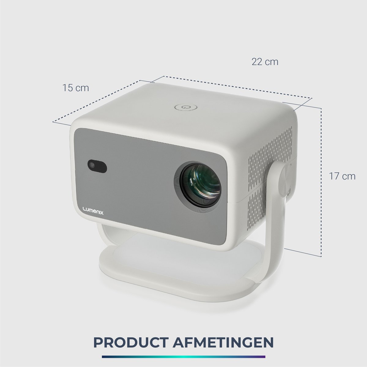 Lumenix Ultra Mini Beamer 2025 Smart TV Projector Full HD