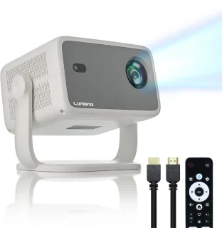Lumenix Ultra Mini Beamer 2025 Smart TV Projector Full HD