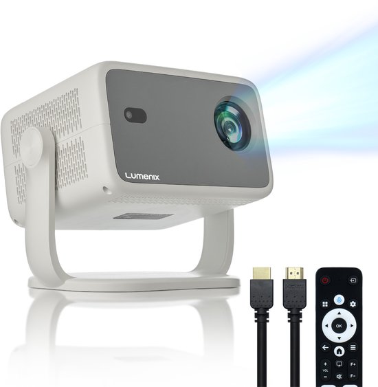 Lumenix Ultra Mini Beamer 2025 Smart TV Projector Full HD