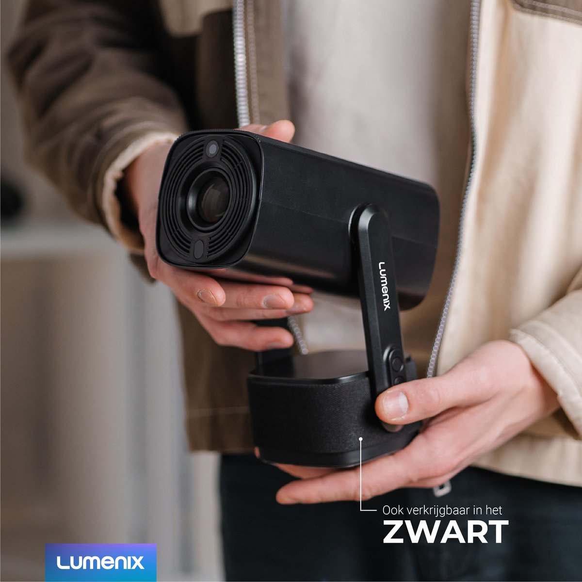 Lumenix X1 PRO Mini Beamer Wit