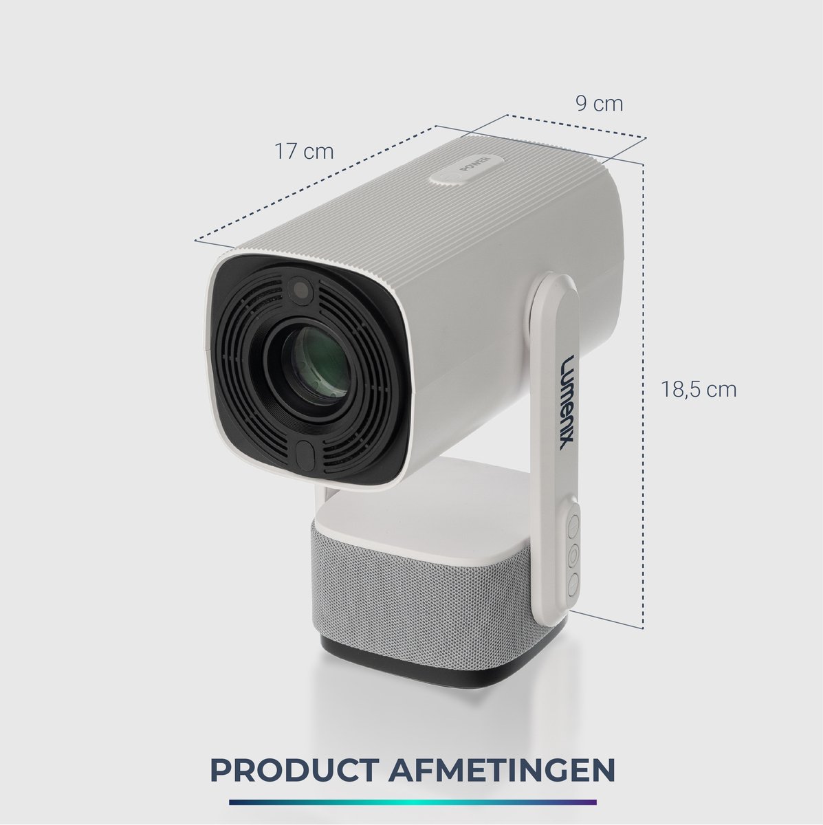 Lumenix X1 PRO Mini Beamer Wit