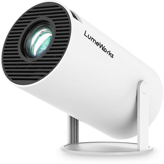 LumeWorks Luna Mini Beamer 4K Android 11 Wit