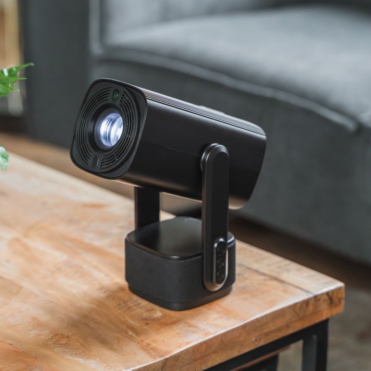 LumeWorks Nova Mini 4K Android Projector Zwart