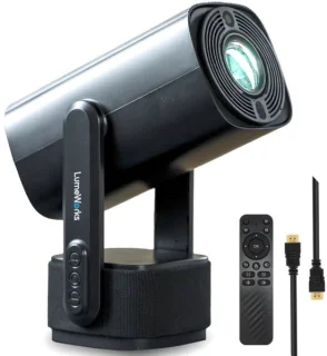 LumeWorks Nova Mini 4K Android Projector Zwart