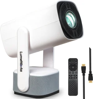 LumeWorks Nova Mini 4K Projector Wit