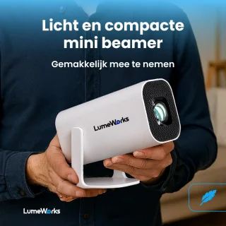 LumeWorks Orion Mini 4K Android Beamer Wit