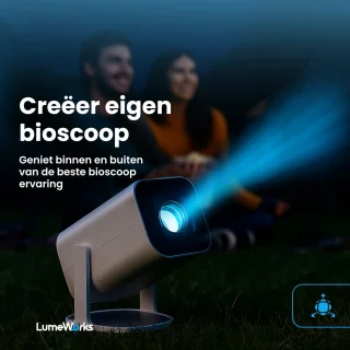 LumeWorks Orion Mini 4K Android Beamer Wit