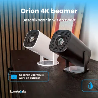 LumeWorks Orion Mini 4K Beamer Zwart