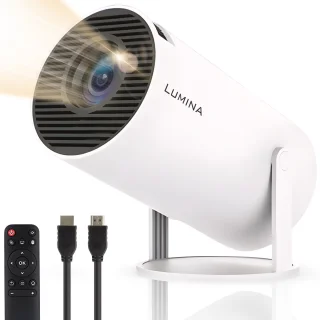 Lumina Pro Mini Beamer 2025 Smart Projector Wit