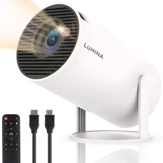 Lumina Pro Mini Beamer 2025 Smart Projector Wit