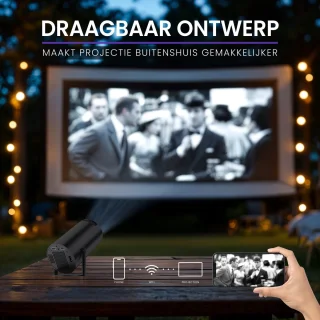 Lumistar Premium Mini Beamer 2025 Zwart