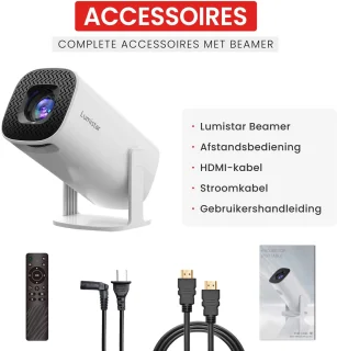 Lumistar Pro Mini Beamer 2025 Wit