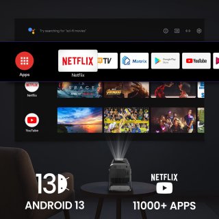 Wat vinden we goed aan de Lumistar® Pro+ Mini Beamer - Zwart