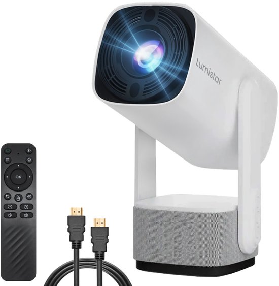 Lumistar Ultra Mini Beamer 2025 - Smart TV Projector Wit