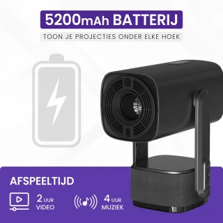 Lumistar® Ultra Mini Beamer (2025) - Zwart