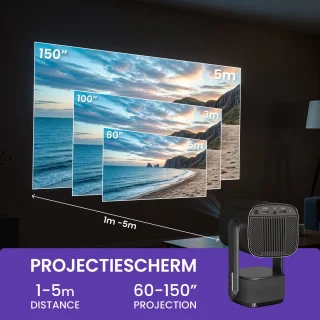Lumistar® Ultra Mini Beamer (2025) - Zwart