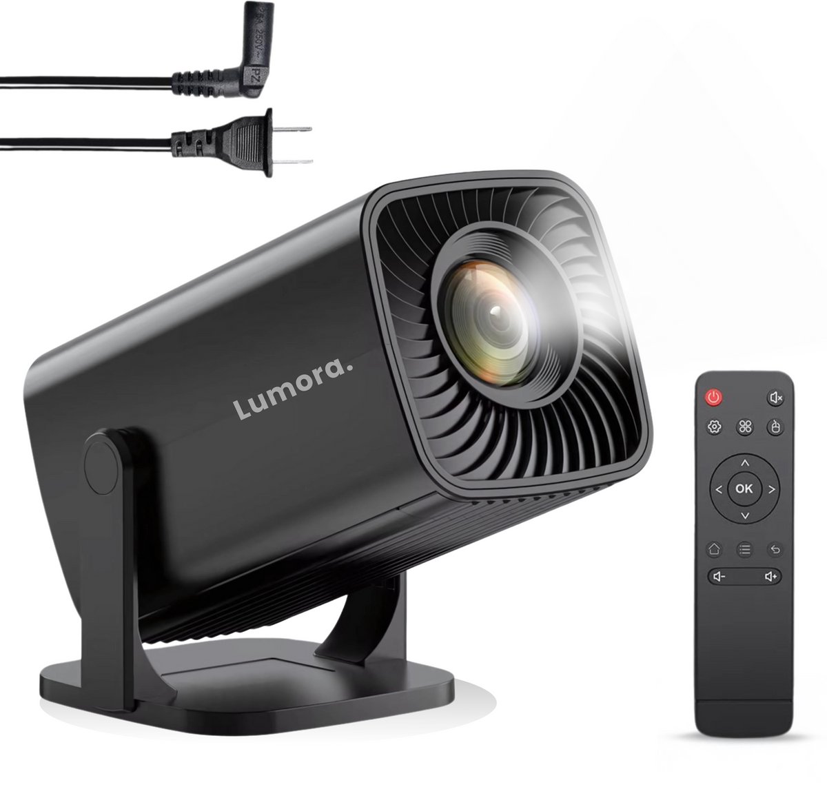 Lumora Mini Beamer 2025 Smart TV Projector 4K Ultra HD