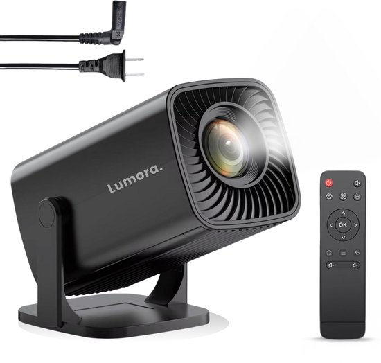 Lumora Mini Beamer 2025 Smart TV Projector 4K Ultra HD