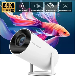 Magcubic 4K WiFi Projector 1280x720 Wit
