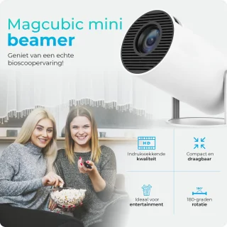 Magcubic Hy300 Mini Beamer Wit