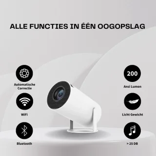 Magcubic HY300 WiFi 6 Mini 4K Beamer Bluetooth Android