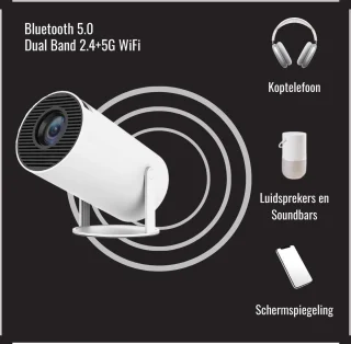 Magcubic HY300 WiFi 6 Mini 4K Beamer Bluetooth Android