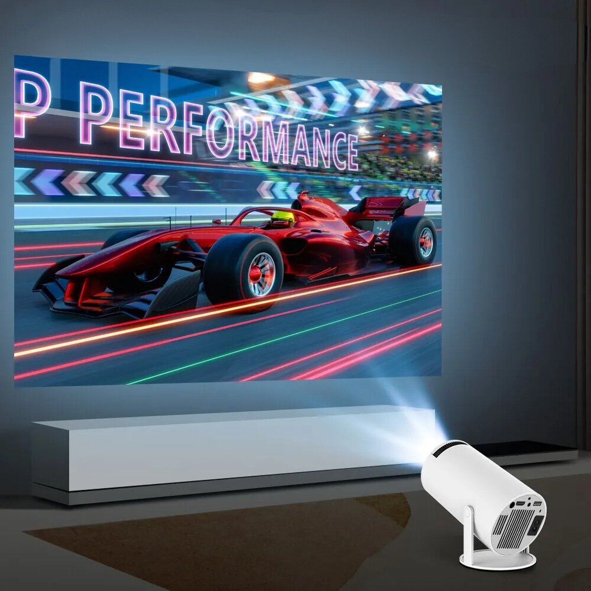 Magcubic HY300 WiFi 6 Mini Beamer 4K Projector
