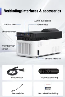 Magcubic HY450 1080P Android Beamer