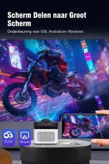 Magcubic HY450 1080P Android Beamer