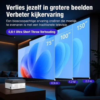 Magcubic HY450 1080P Android Beamer