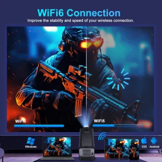 Magcubic PRO HY320 2025 WiFi 6 Mini Beamer