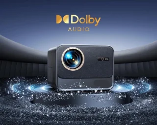 Merkloos - Mini Projector - Home Theater Beamer