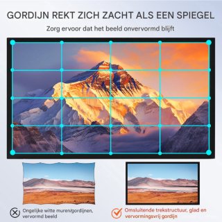 Wat vinden we goed aan de Merknaam Beamer Scherm - Projectorscherm